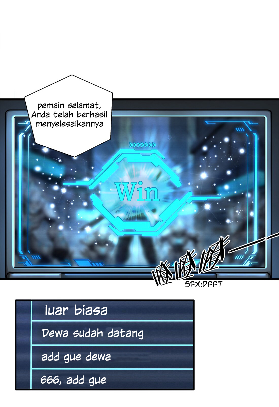 Target 1 billion points! Open the ultimate game of second life! Chapter 01 Bahasa Indonesia